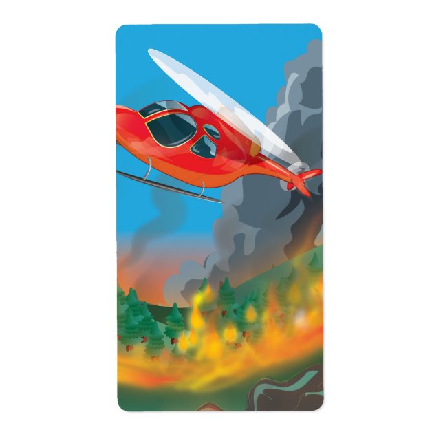 Helikopterräddning Fraktsedel (Framsidan)