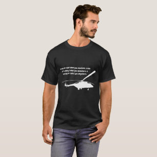 HelikopterT-tröja med Quotation Tee