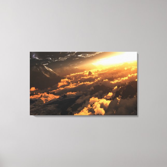 Heliocentric (dag) canvastryck (Framsida)