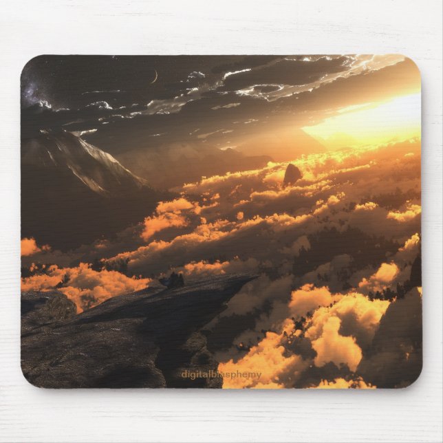 Heliocentric Day Mousepad Musmatta (Framsidan)
