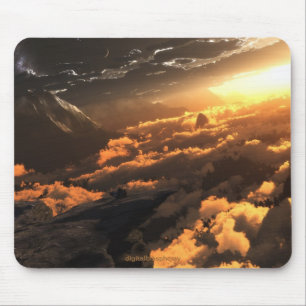 Heliocentrisk dag Mousepad Musmatta