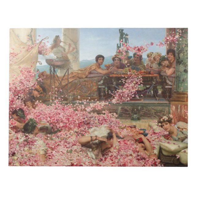 Heliogabalus-Ro (antikens romerska lyx) Anteckningsblock (Framsida)