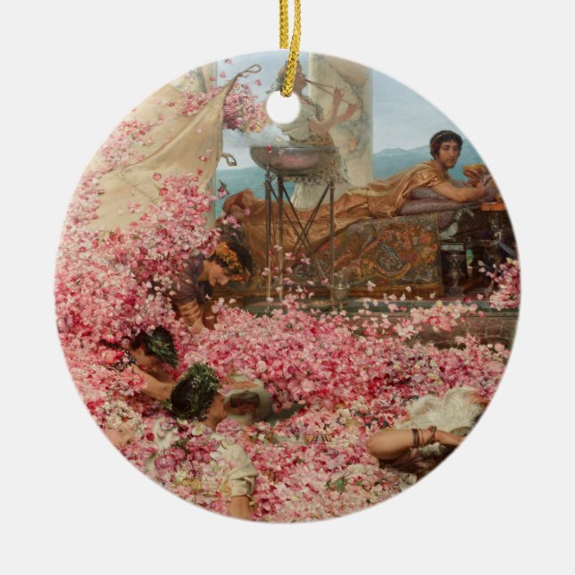 Heliogabalus-Ro (antikens romerska lyx) Julgransprydnad Keramik (Framsidan)