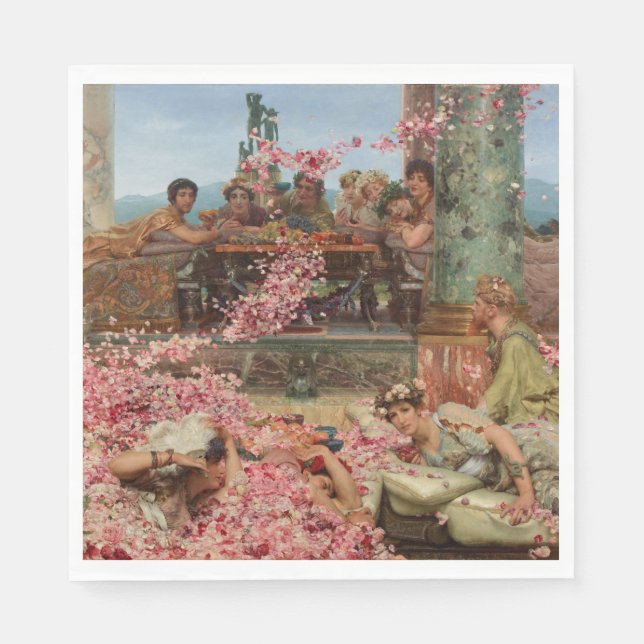 Heliogabalus-Ro (antikens romerska lyx) Pappersservett (Framsidan)