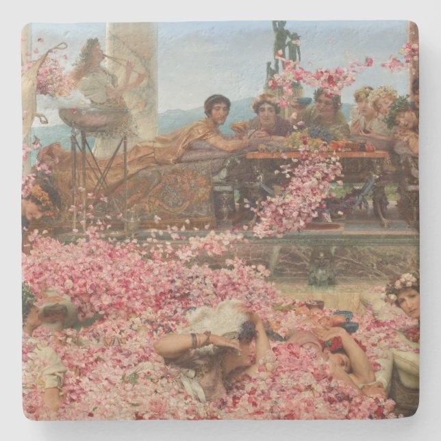 Heliogabalus-Ro (antikens romerska lyx) Stenunderlägg (Framsidan)