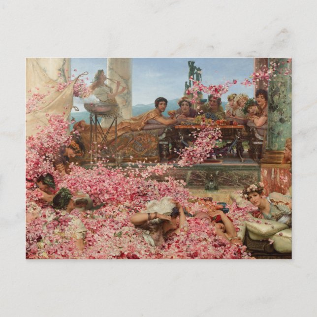 Heliogabalus-Ro (antikens romerska lyx) Vykort (Framsida)