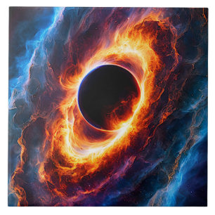 ’Helionis’ - Nebula och Galaxies Kakelplatta