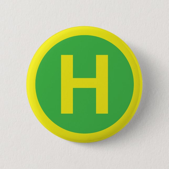 Helipad-tecken Knapp (Framsida)
