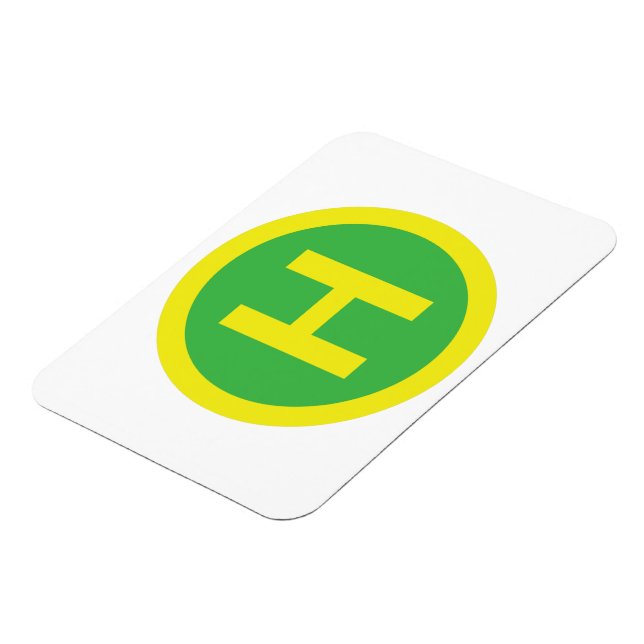 Helipad-tecken Magnet (Vänstra Sidan)