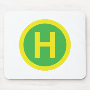 Helipad-tecken Musmatta