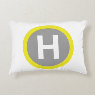 Helipad-tecken Prydnadskudde