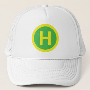 Helipad-tecken Truckerkeps