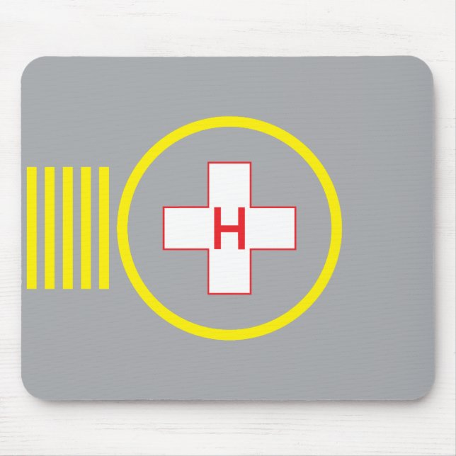 Helipadmusen vadderar sjukhus 5 musmatta (Framsidan)