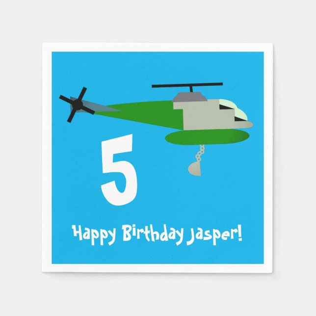 Helitack Pappersservett (Framsidan)