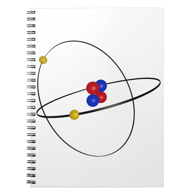Helium Atom Anteckningsbok (Framsidan)