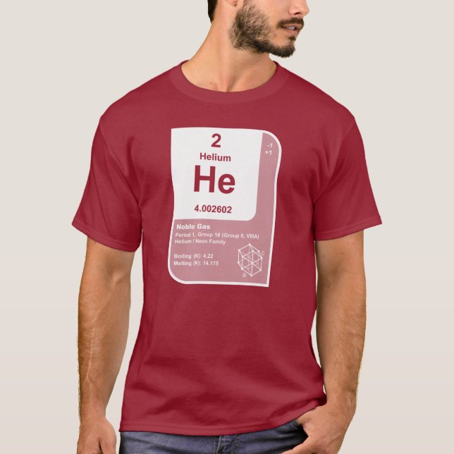 Helium (He) T-shirt (Framsida)