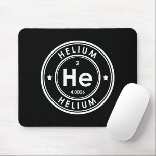 Helium Inslag Black Mouse Pad Musmatta