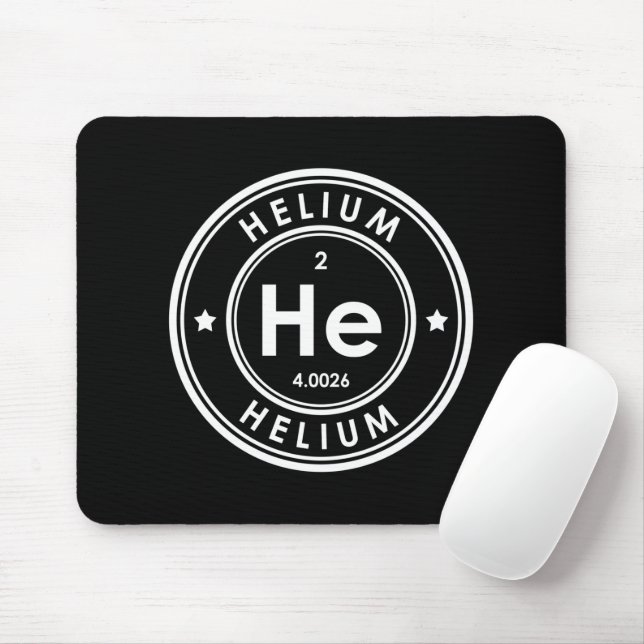 Helium Inslag Black Mouse Pad Musmatta (Med mus)