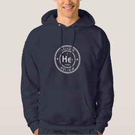 Helium Inslag Blue Hoodie