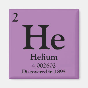 Helium Periodic Bord Magnet