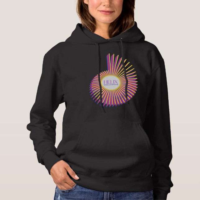 Helix Hooded Sweatshirt T Shirt (Framsida)