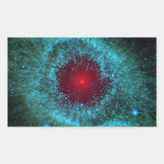 helix-nebula-11156 planetdimma, konstellation aq rektangulärt klistermärke