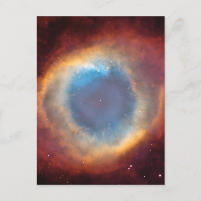 Helix Nebula by Hubble Vykort (Framsida)