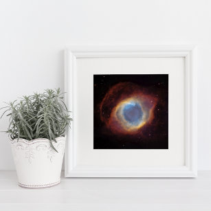 Helix Nebula Celestial Photo Poster