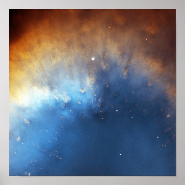 Helix Nebula Gas Ring Poster (Framsidan)