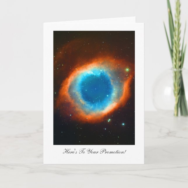 Helix Nebula - Grattisar på din marknadsföring Kort (Framsida)