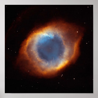 Helix Nebula: Guds Öga Poster