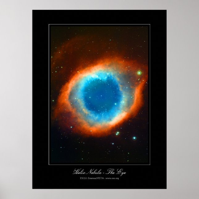 Helix Nebula - Guds Öga Poster (Framsidan)