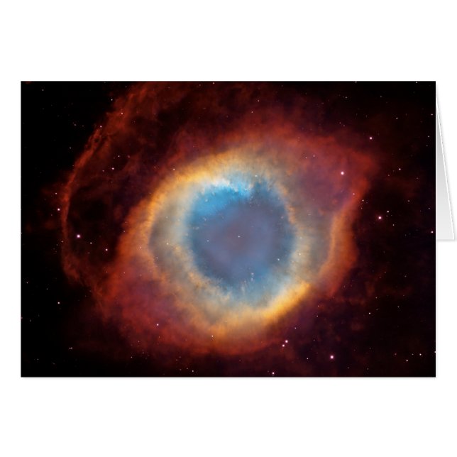 Helix Nebula Hälsningskort (Framsidan Horizontal)