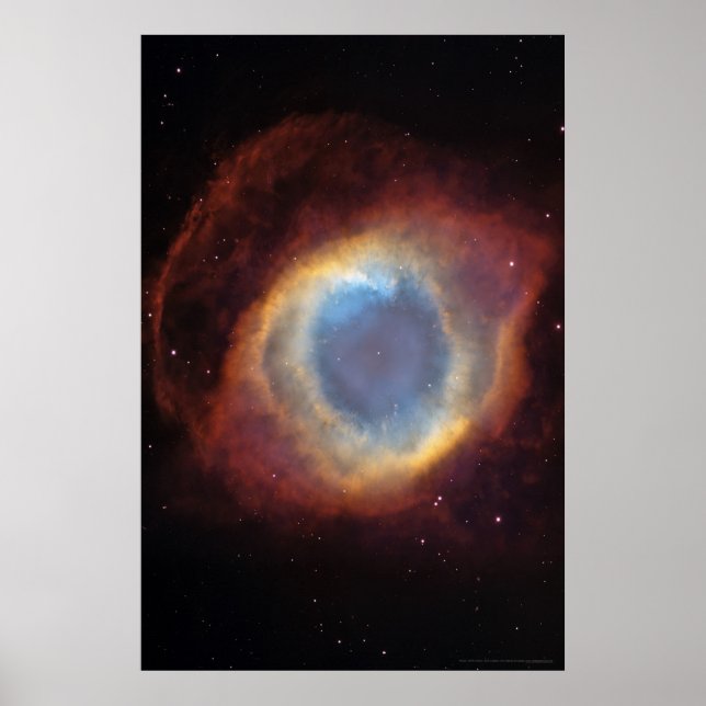 Helix Nebula-kuvert 20 x 30 (18 x 27) Poster (Framsidan)