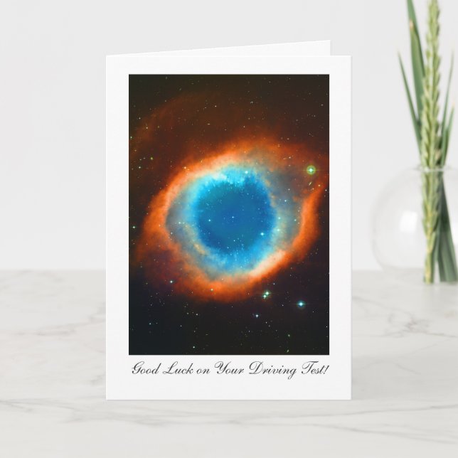Helix Nebula - Lycka till på ditt körprov Kort (Framsida)
