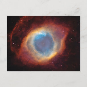 Helix Nebula Space Photo Vykort