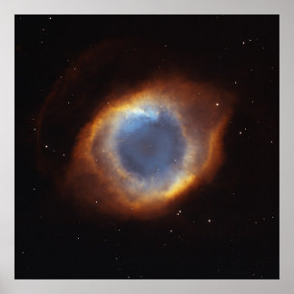 Helix Nebula Synlig Poster