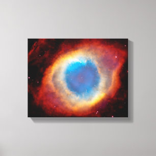 Helix planetariska nebulosan NGC 7293 - Guds öga Canvastryck