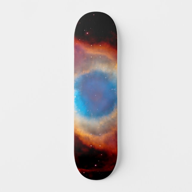 Helix planetariska nebulosan NGC 7293 - Guds öga Skateboard Bräda 19,5 Cm (Framsida)