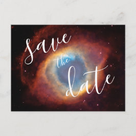 Helixnebulosa Fotografi Elegant Spara Datum Meddelande Vykort