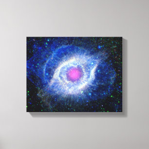 Helixnebulosan Ultraviolett Guds öga Rymdfoto Canvastryck