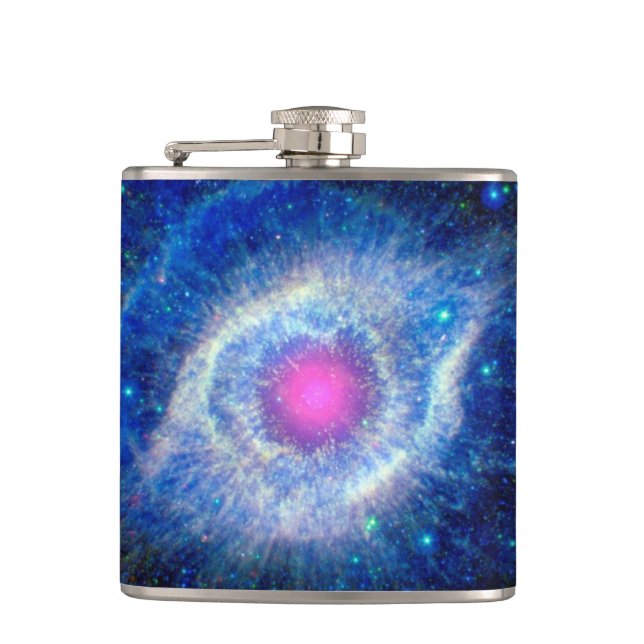 Helixnebulosan Ultraviolett Guds öga Rymdfoto Fickplunta (Framsidan)
