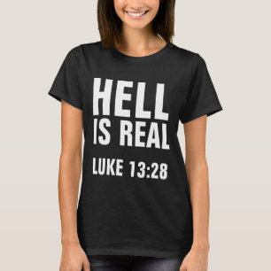 HELL ÄR REAL, Christian T-shirts