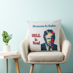 Hell Is Real Kastkudde Kudde