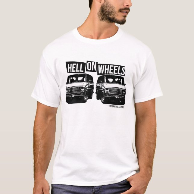 HELL ON WHEELS T-Shirt (Framsida)