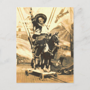 HELL PÅ HJUL POSTCARD VYKORT