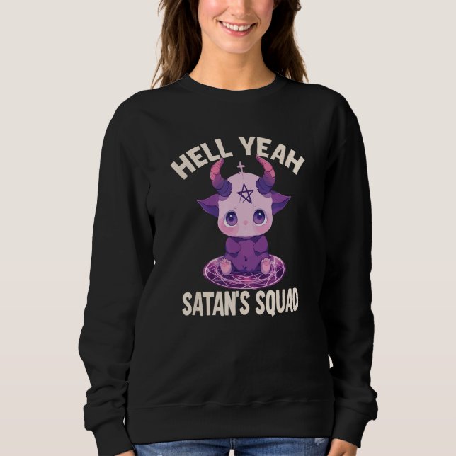 Hell Yeah, Satans Squad T Shirt (Framsida)