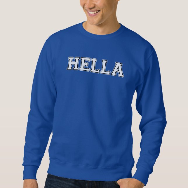 Hella Lång Ärmad Tröja (Framsida)