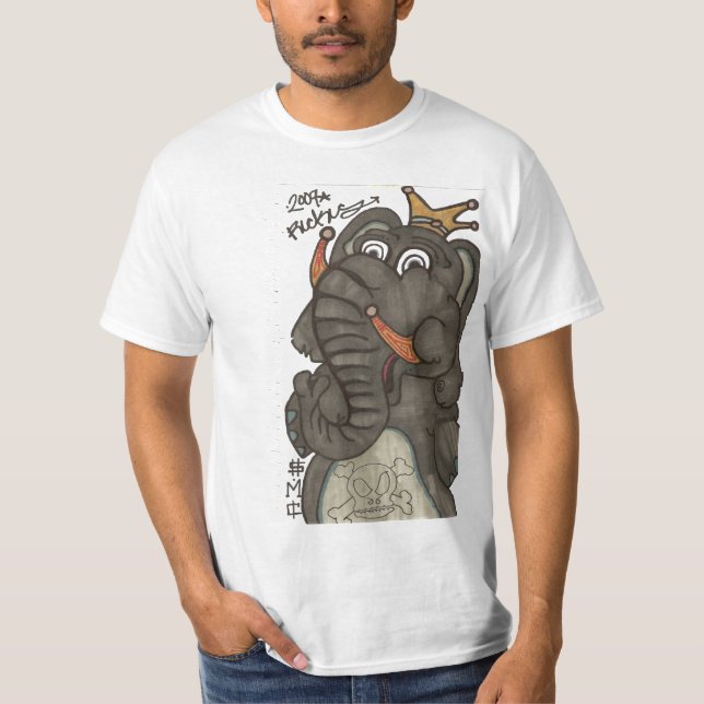 HELLAPHANT ", TEE SHIRT (Framsida)