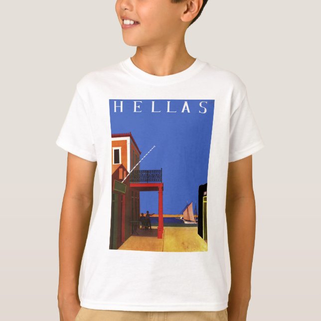 hellas Greece t-shirt (Framsida)